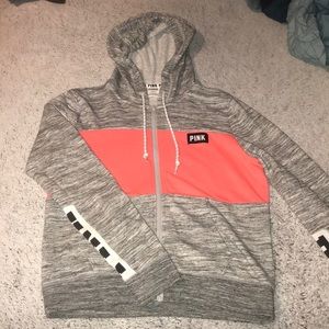 Victoria secret pink zip up jacket